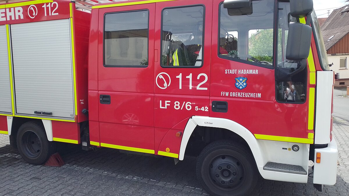 Tatütata- die Feuerwehr war bei uns in der Kita